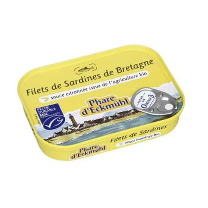 Sardinenfilets mit Zitronensauce 90 G