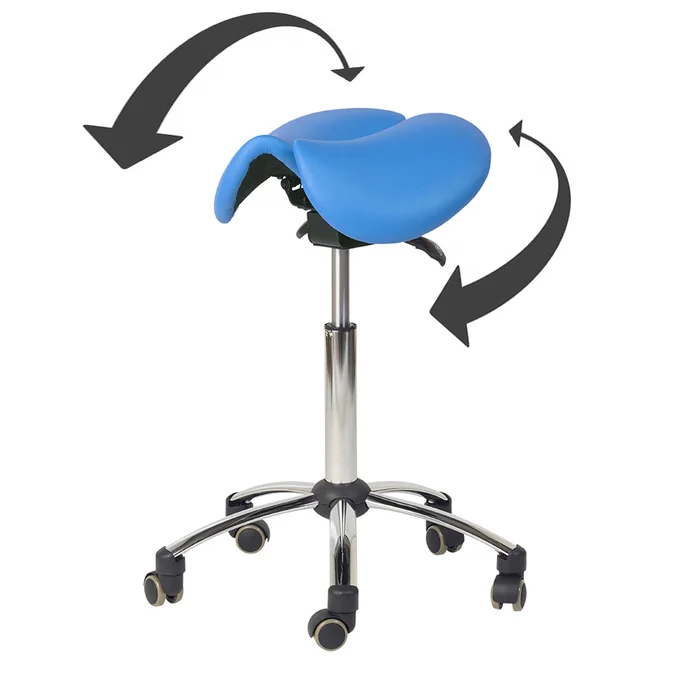 Sattelsitz Sattelhocker blau