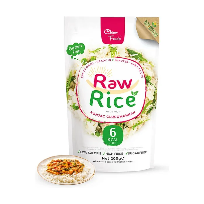 Saubere Lebensmittel aus rohem Reis 200 G