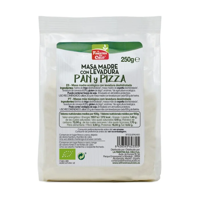Sauerteig mit Bio-Hefe 250 G