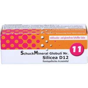 SCHUCKMINERAL Globuli 11 Silicea D12 7.5 g