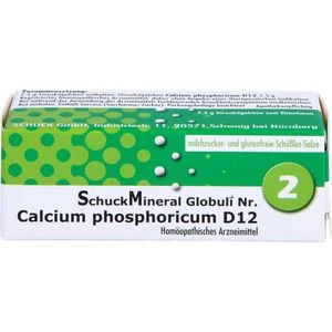 SCHUCKMINERAL Globuli 2 Calcium phosphoricum D12 7.5 g