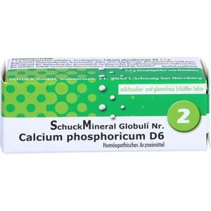 SCHUCKMINERAL Globuli 2 Calcium phosphoricum D6 7.5 g