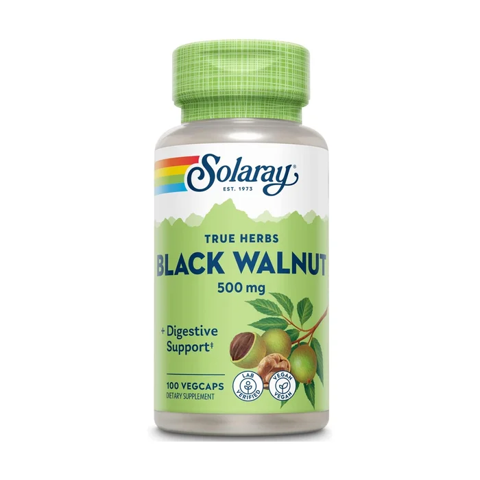 Schwarzer Walnussrumpf 100 Kapseln à 500mg