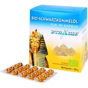 SCHWARZKÜMMEL ÄGYPT pur Kapseln 180 St