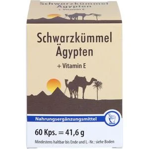 SCHWARZKÜMMEL ÄGYPTEN+E Kapseln 60 St
