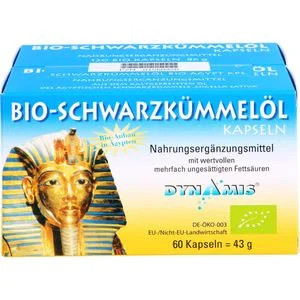 SCHWARZKÜMMEL BIO ägypt.Kapseln 120 St