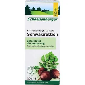 SCHWARZRETTICH Saft Schoenenberger 200 ml
