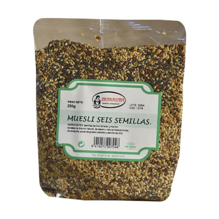 Sechs Samen Müsli 250 G