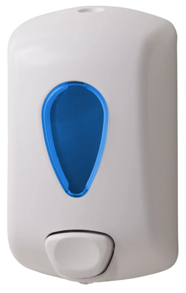 Seifenspender White Edition mit Sichtfenster 900 ml