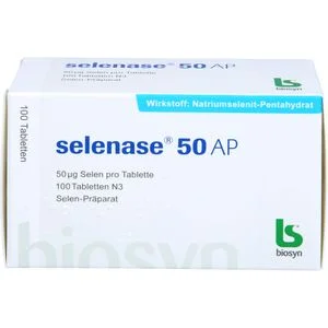 SELENASE 50 AP Tabletten 100 St
