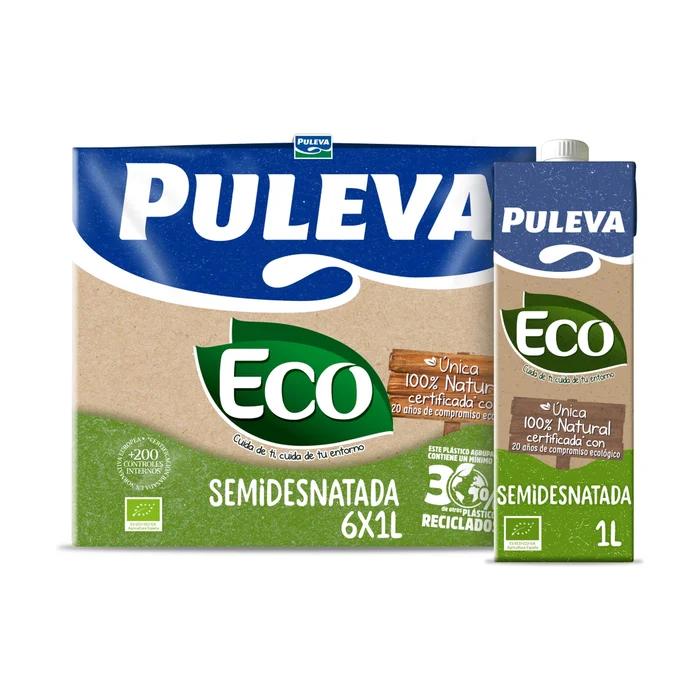 Semi-Bio-Milch 6 Einheiten à 1L.