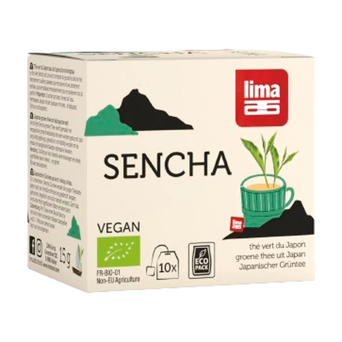 Sencha originaler grüner Tee 10 Infusionsbeutel