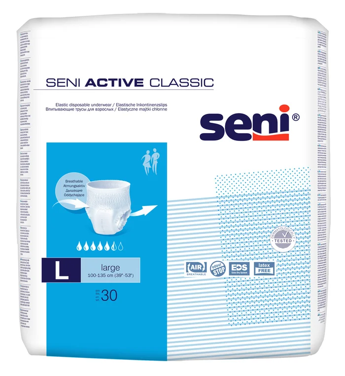 Seni Active Classic Large Inkontinenzslips (30 Stck.)