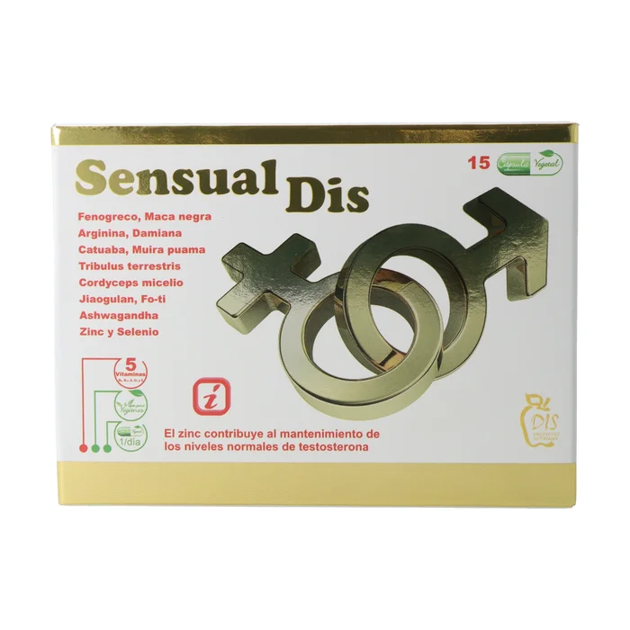Sensualdis Testosteronspiegel 15 Gemüsekapseln