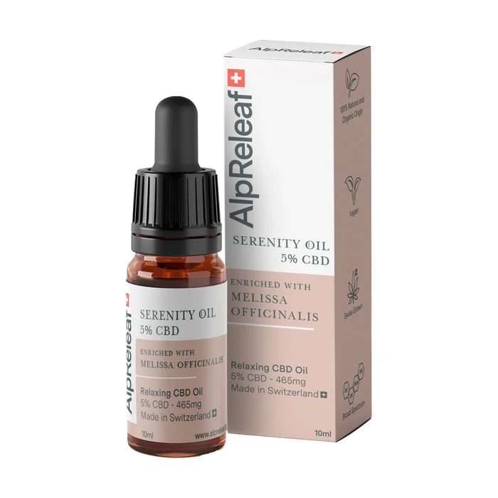 Serenity Hanföl 5% CBD 10 ml Öl