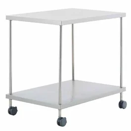 Servocomfort Instrumentenwagen, aus rostfreiem Edelstahl , fahrbar, 850 x 750 x 500 mm