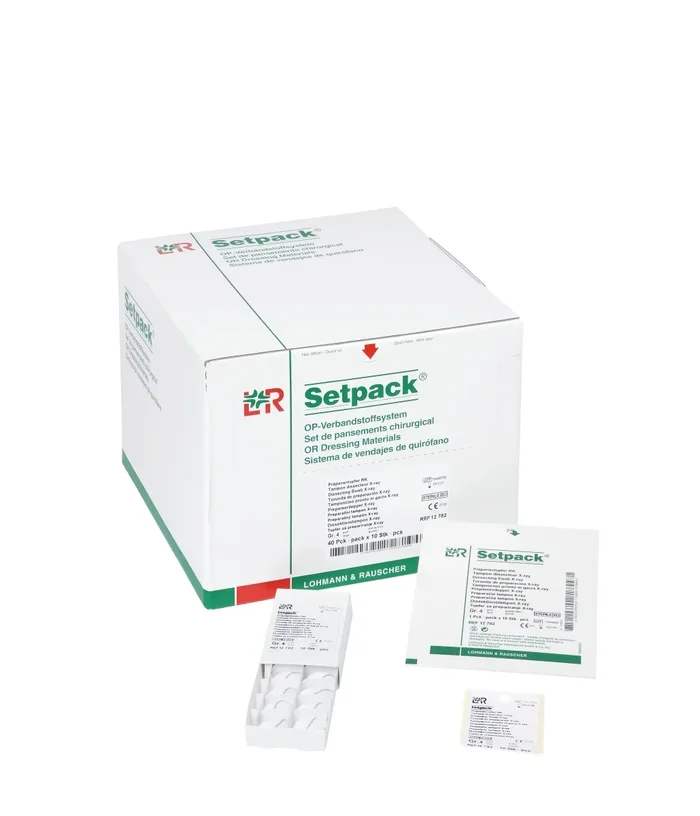 Setpack Mullkompresse RK 10x10cm, 16fach, 10 Stk, steril