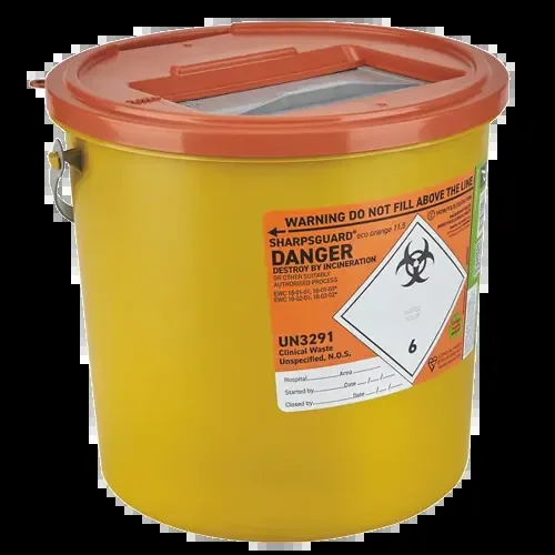 Sharpsguard Abfallcontainer 22 Liter mit Tragebügel