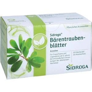 SIDROGA Bärentraubenblättertee Filterbeutel 20X2.0 g