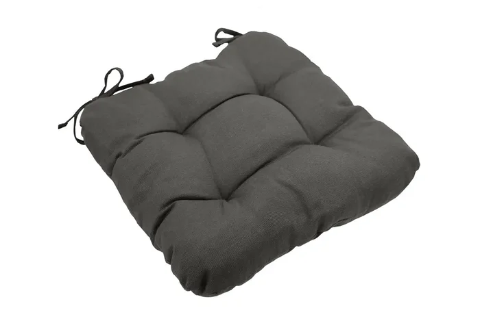Sitzkissen-Set/4-teilig MADEIRA 38×38 cm graphit
