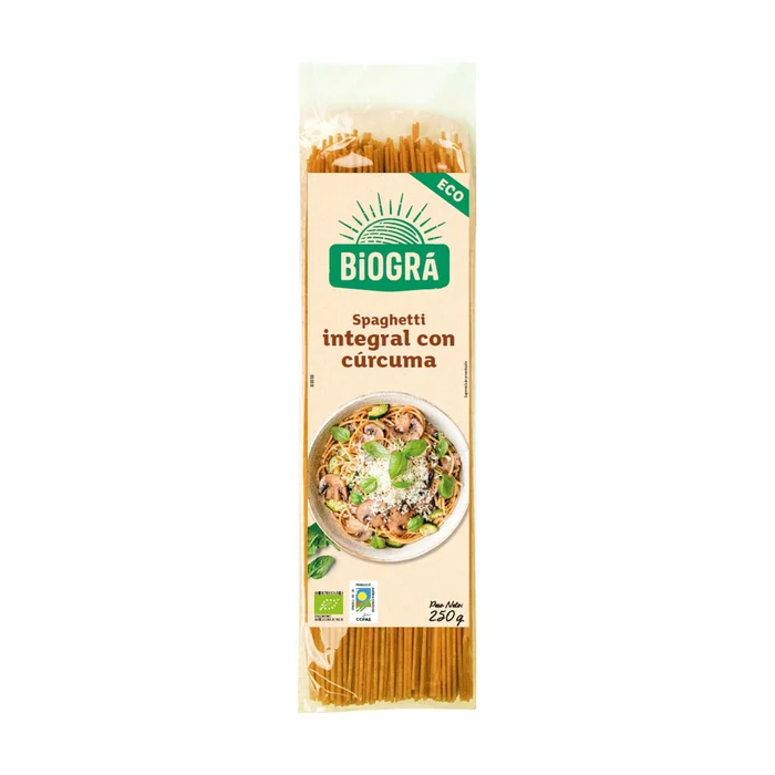 Spaghetti mit Bio-Kurkuma ganz 250 G