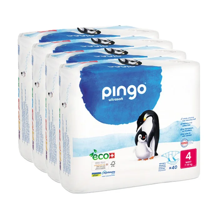 Sparpaket Bio T4 Windeln (7-18 kg) 4 Einheiten