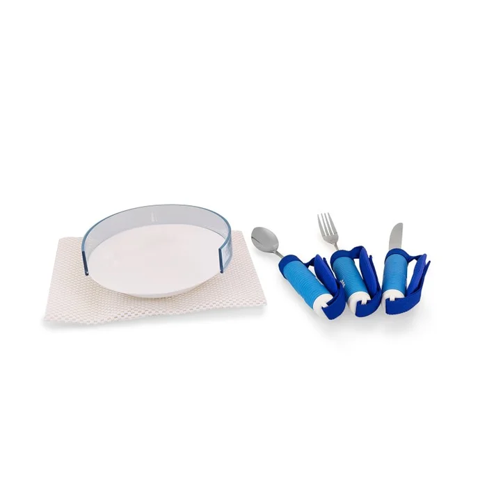 Speiseset mit adaptierbarem Besteck
