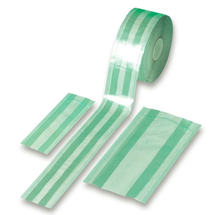 Sterilisations-Rolle 250 mm x 100 m mit Falte