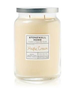 StonewallKitchen Maple Cream Candle Stonewall-Maple Cream Large Duftkerze