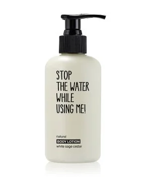 Stop The Water While Using Me Cosmos Natural White Sage Cedar Bodylotion