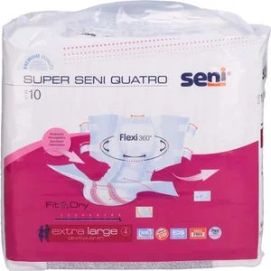 SUPER SENI Quatro Gr.4 extra large Windelhosen 10 St