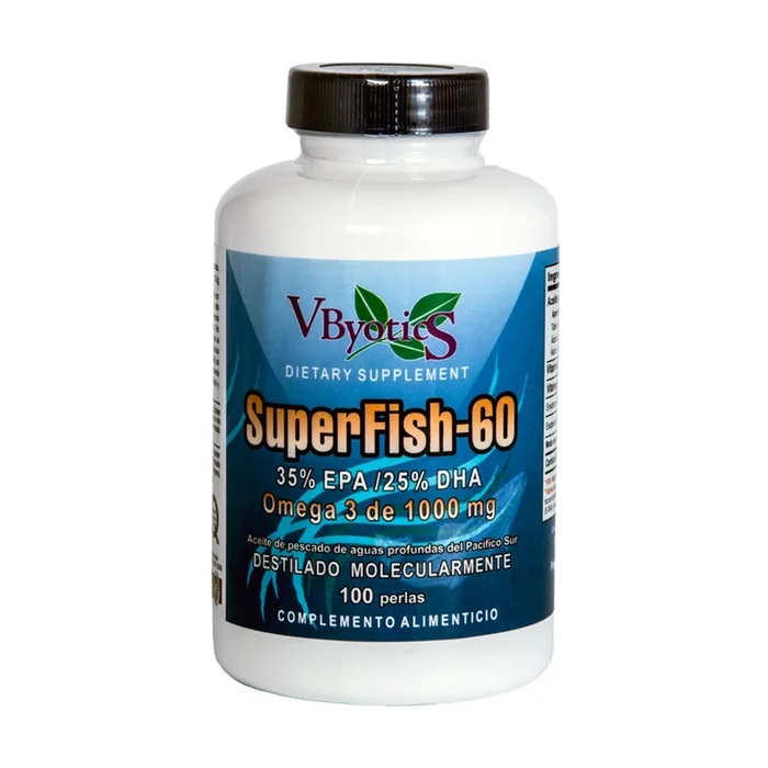 Superfish 60 (epa 35 %-dha 25 %) 100 Perlen à 1419mg