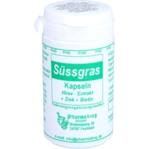 SÜSSGRAS Kapseln 60 St