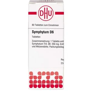 SYMPHYTUM D 6 Tabletten 80 St