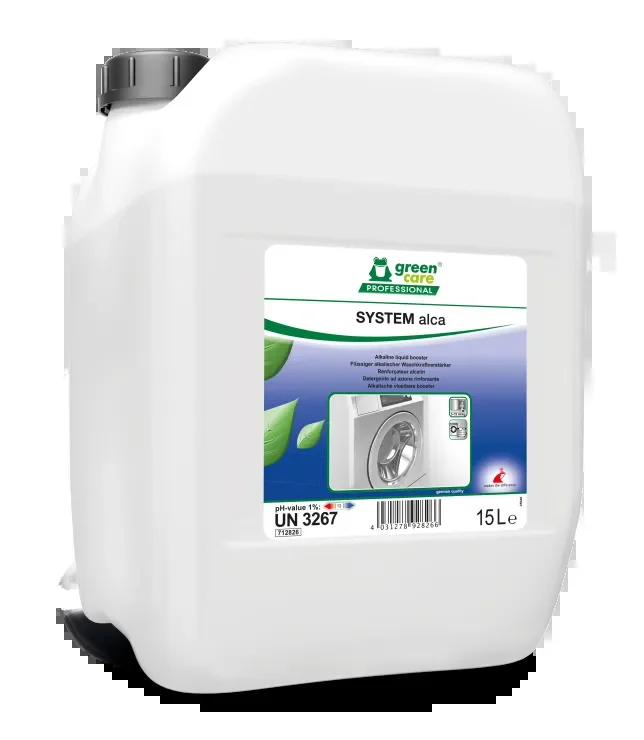SYSTEM alca Flüssiger, alkalischer Waschkraftverstärker