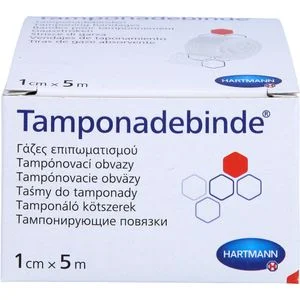 TAMPONADEBINDE 1 cmx5 m steril Hartmann 1 St