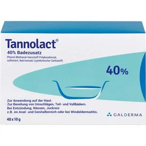 TANNOLACT Badezusatz 40X10 g