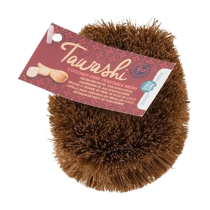 Tawashi Kokosfaser-Gemüsebürste 1 Einheit