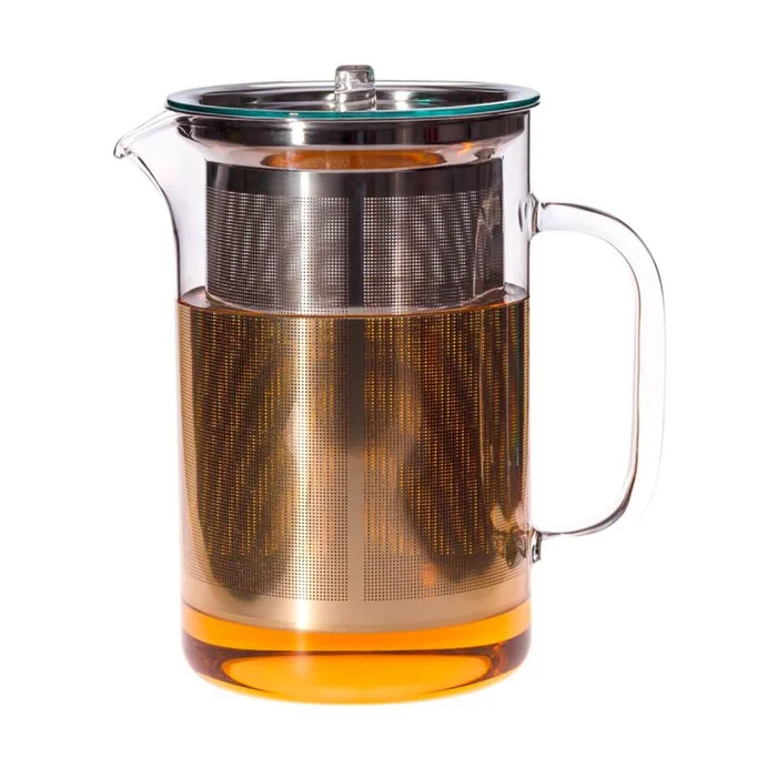 Teekanne aus Glas mit Filter Pisa L 1 Einheit