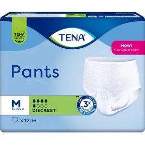 TENA PANTS Discreet medium 75-100 cm Einweghose 12 St