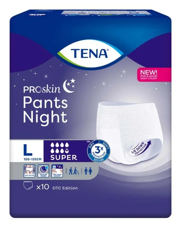 Tena Pants Night Super L Bei Inkontinenz – (4X10 St) – PZN 16395147