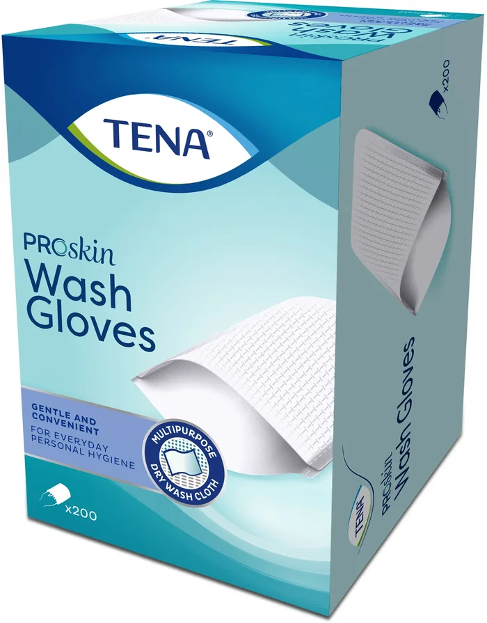 TENA Wash Glove 175St./Packung (mit Folie)
