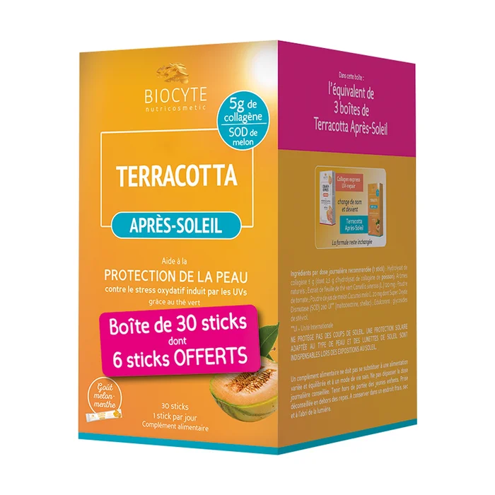 Terrakotta nach Sonnenpackung 20 Umschläge