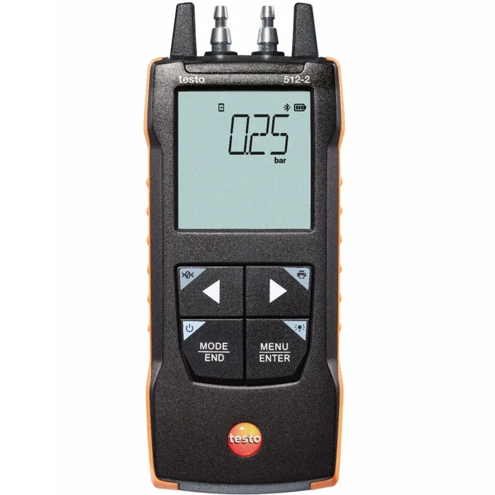 testo 512-2 – Digitales Differenzdruckmessgerät mit App-Anbindung