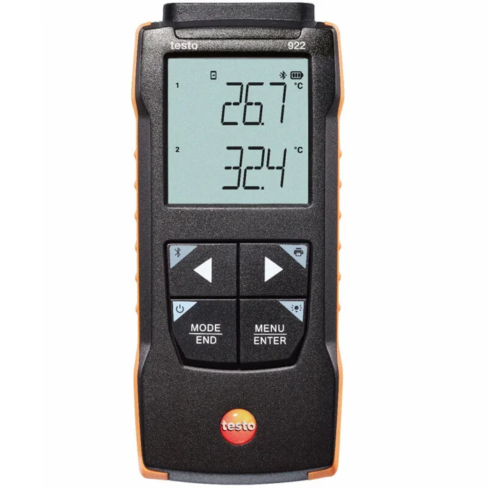 testo 922 – Differenz-Temperaturmessgerät für TE Typ K mit App-Anbindung