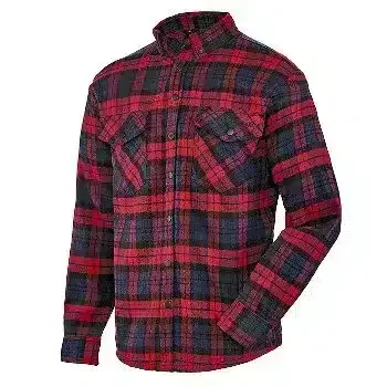 teXXor Arbeitshemd SEATON | rot/blau