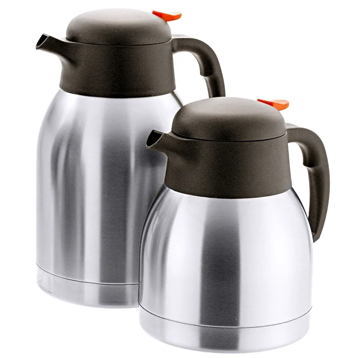 Thermoskanne 1 Liter aus Edelstahl