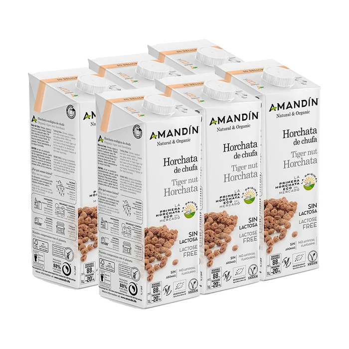 Tiger Nuss Milchshake 6 Einheiten à 1L.