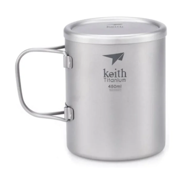 Titanbecher mit Deckel L 1 Einheit